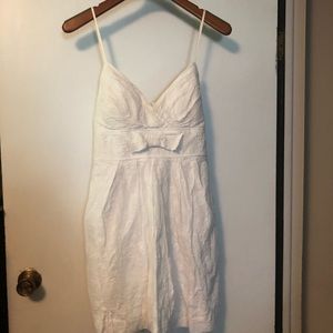 Ruby Rox white eyelet sundress